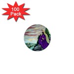 Jesus Overlooking Jerusalem Ave Hurley Ah 001 156 1  Mini Magnet (100 pack) 