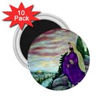 Jesus Overlooking Jerusalem Ave Hurley Ah 001 156 2.25  Magnet (10 pack)