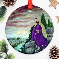 Jesus Overlooking Jerusalem Front