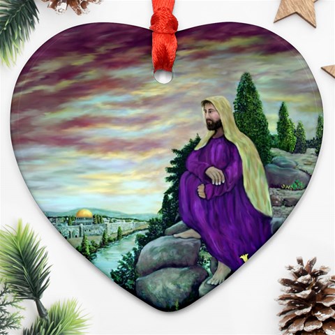 Jesus Overlooking Jerusalem Front