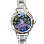 My Garden By Ave Hurley Ah 001 163 Original 1 45mg Round Italian Charm Watch