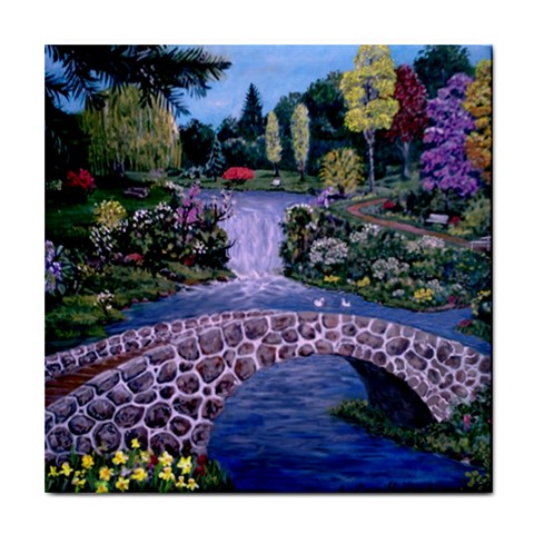 My Garden By Ave Hurley Ah 001 163 Original 1 45mg Tile Coaster from ArtsNow.com Front
