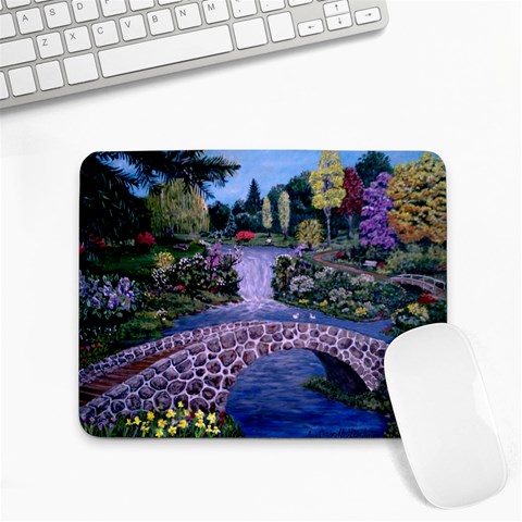 My Garden By Ave Hurley Ah 001 163 Original 1 45mg Small Mousepad from ArtsNow.com Front