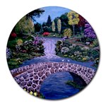 My Garden By Ave Hurley Ah 001 163 Original 1 45mg Round Mousepad