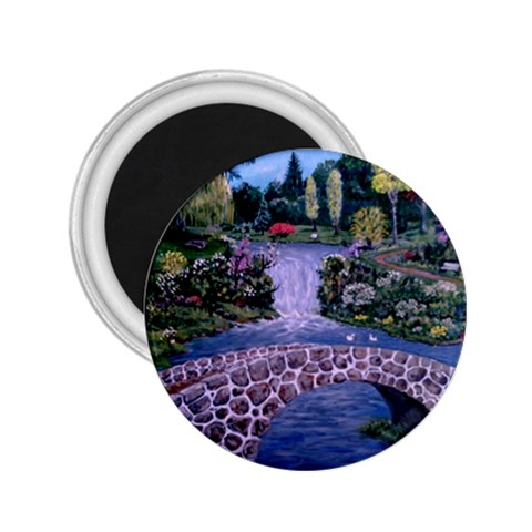My Garden By Ave Hurley Ah 001 163 Original 1 45mg 2.25  Magnet from ArtsNow.com Front
