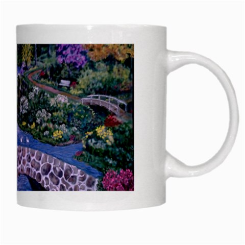 My Garden By Ave Hurley Ah 001 163 Original 1 45mg White Mug from ArtsNow.com Right