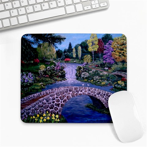 My Garden By Ave Hurley Ah 001 163 Original 1 45mg Large Mousepad from ArtsNow.com Front