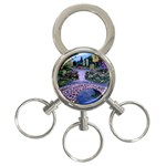 My Garden By Ave Hurley Ah 001 163 Original 1 45mg 3-Ring Key Chain