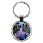 My Garden By Ave Hurley Ah 001 163 Original 1 45mg Key Chain (Round)