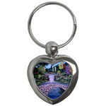 My Garden By Ave Hurley Ah 001 163 Original 1 45mg Key Chain (Heart)
