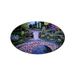 My Garden By Ave Hurley Ah 001 163 Original 1 45mg Sticker (Oval)