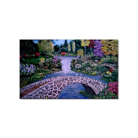 My Garden By Ave Hurley Ah 001 163 Original 1 45mg Sticker (Rectangular) from ArtsNow.com Front