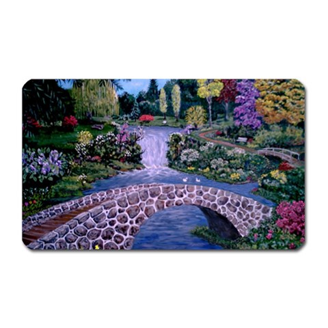 My Garden By Ave Hurley Ah 001 163 Original 1 45mg Magnet (Rectangular) from ArtsNow.com Front