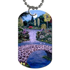 My Garden By Ave Hurley Ah 001 163 Original 1 45mg Dog Tag (Two Sides) from ArtsNow.com Back