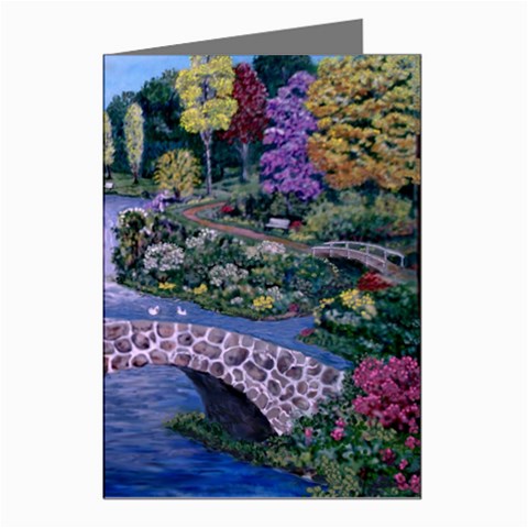 My Garden By Ave Hurley Ah 001 163 Original 1 45mg Greeting Cards (Pkg of 8) from ArtsNow.com Left