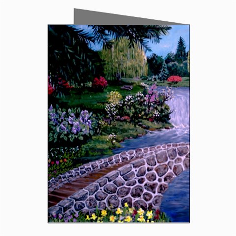 My Garden By Ave Hurley Ah 001 163 Original 1 45mg Greeting Cards (Pkg of 8) from ArtsNow.com Right
