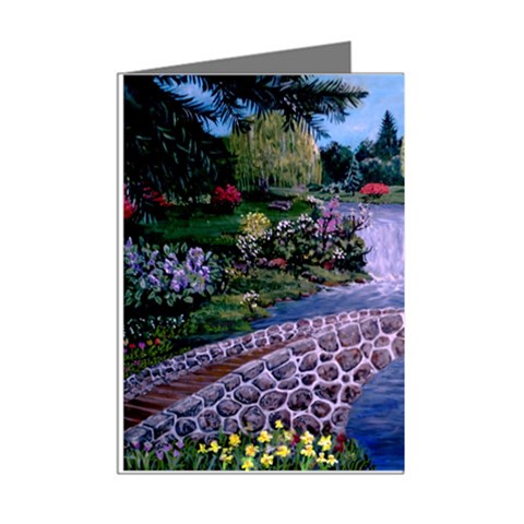 My Garden By Ave Hurley Ah 001 163 Original 1 45mg Mini Greeting Cards (Pkg of 8) from ArtsNow.com Right