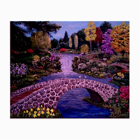 My Garden By Ave Hurley Ah 001 163 Original 1 45mg Glasses Cloth (Small) from ArtsNow.com Front