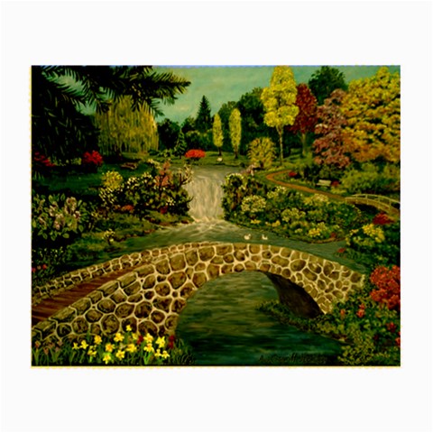 My Garden By Ave Hurley Ah 001 163 Original 1 45mg Glasses Cloth (Small) from ArtsNow.com Front