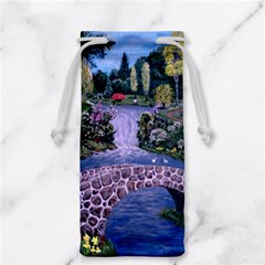 My Garden By Ave Hurley Ah 001 163 Original 1 45mg Jewelry Bag from ArtsNow.com Back