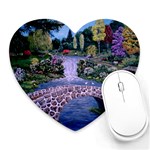 My Garden By Ave Hurley Ah 001 163 Original 1 45mg Mousepad (Heart)