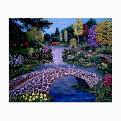 My Garden By Ave Hurley Ah 001 163 Original 1 45mg Glasses Cloth (Small, Two Sides) from ArtsNow.com Front