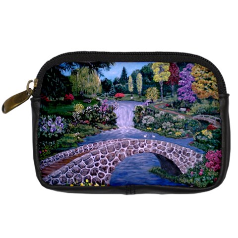 My Garden By Ave Hurley Ah 001 163 Original 1 45mg Digital Camera Leather Case from ArtsNow.com Front