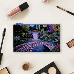 My Garden By Ave Hurley Ah 001 163 Original 1 45mg Cosmetic Bag (Small) from ArtsNow.com Front