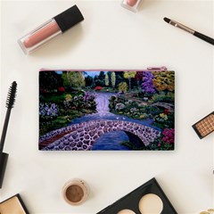 My Garden By Ave Hurley Ah 001 163 Original 1 45mg Cosmetic Bag (Small) from ArtsNow.com Back