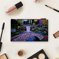 My Garden By Ave Hurley Ah 001 163 Original 1 45mg Cosmetic Bag (Small) from ArtsNow.com Back