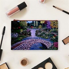My Garden By Ave Hurley Ah 001 163 Original 1 45mg Cosmetic Bag (Medium) from ArtsNow.com Front