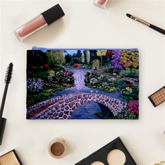 My Garden By Ave Hurley Ah 001 163 Original 1 45mg Cosmetic Bag (Medium) from ArtsNow.com Front