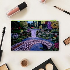 My Garden By Ave Hurley Ah 001 163 Original 1 45mg Cosmetic Bag (Medium) from ArtsNow.com Back