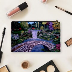 My Garden By Ave Hurley Ah 001 163 Original 1 45mg Cosmetic Bag (Medium) from ArtsNow.com Back