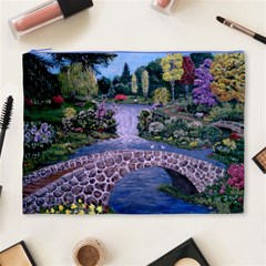 My Garden By Ave Hurley Ah 001 163 Original 1 45mg Cosmetic Bag (XL) from ArtsNow.com Front