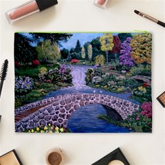 My Garden By Ave Hurley Ah 001 163 Original 1 45mg Cosmetic Bag (XL) from ArtsNow.com Back