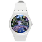 My Garden By Ave Hurley Ah 001 163 Original 1 45mg Round Plastic Sport Watch Medium