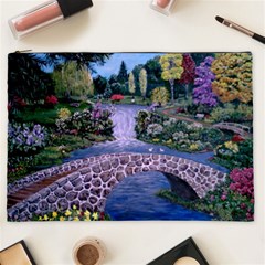My Garden By Ave Hurley Ah 001 163 Original 1 45mg Cosmetic Bag (XXL) from ArtsNow.com Front