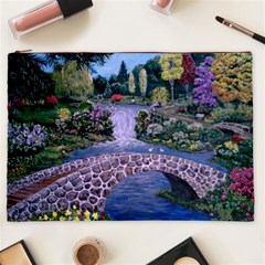 My Garden By Ave Hurley Ah 001 163 Original 1 45mg Cosmetic Bag (XXL) from ArtsNow.com Front