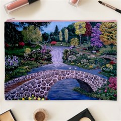 My Garden By Ave Hurley Ah 001 163 Original 1 45mg Cosmetic Bag (XXXL) from ArtsNow.com Front