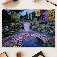 My Garden By Ave Hurley Ah 001 163 Original 1 45mg Cosmetic Bag (XXXL) from ArtsNow.com Front