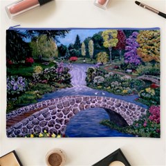 My Garden By Ave Hurley Ah 001 163 Original 1 45mg Cosmetic Bag (XXXL) from ArtsNow.com Front