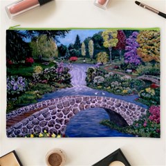 My Garden By Ave Hurley Ah 001 163 Original 1 45mg Cosmetic Bag (XXXL) from ArtsNow.com Front