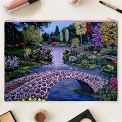 My Garden By Ave Hurley Ah 001 163 Original 1 45mg Cosmetic Bag (XXXL) from ArtsNow.com Back