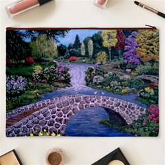 My Garden By Ave Hurley Ah 001 163 Original 1 45mg Cosmetic Bag (XXXL) from ArtsNow.com Back
