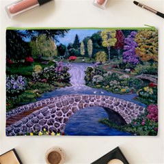 My Garden By Ave Hurley Ah 001 163 Original 1 45mg Cosmetic Bag (XXXL) from ArtsNow.com Back