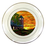 Essex Lighthouse by Ave Hurley - Porcelain Plate