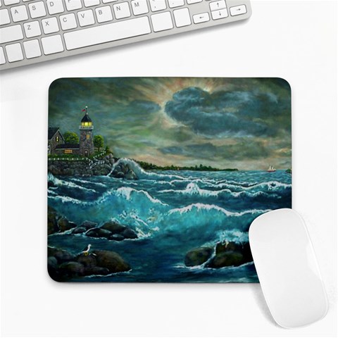 Hobsons  Lighthouse Large Mousepad from ArtsNow.com Front