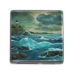 Ah 001 134 Ave Hurley   Hobsons  Lighthouse Memory Card Reader with Storage (Square)