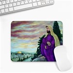 Jesus Overlooking Jerusalem-by AveHurley of ArtRevu -1-Small Mousepad